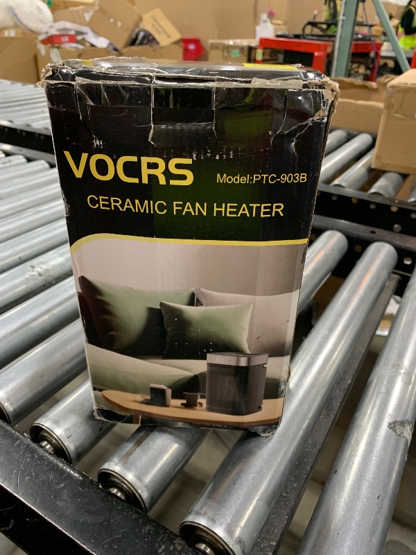 Photo 1 of NON FUNCTIONAL - PARTS ONLY -----------------------------------------------------------------------Space Heater Indoor,1500W PTC Electric Desk Heaters with Thermostat,70° Oscillation,1-12H Timer,Ceramic heaters for Indoor use with Remote,Fast Safety Room 