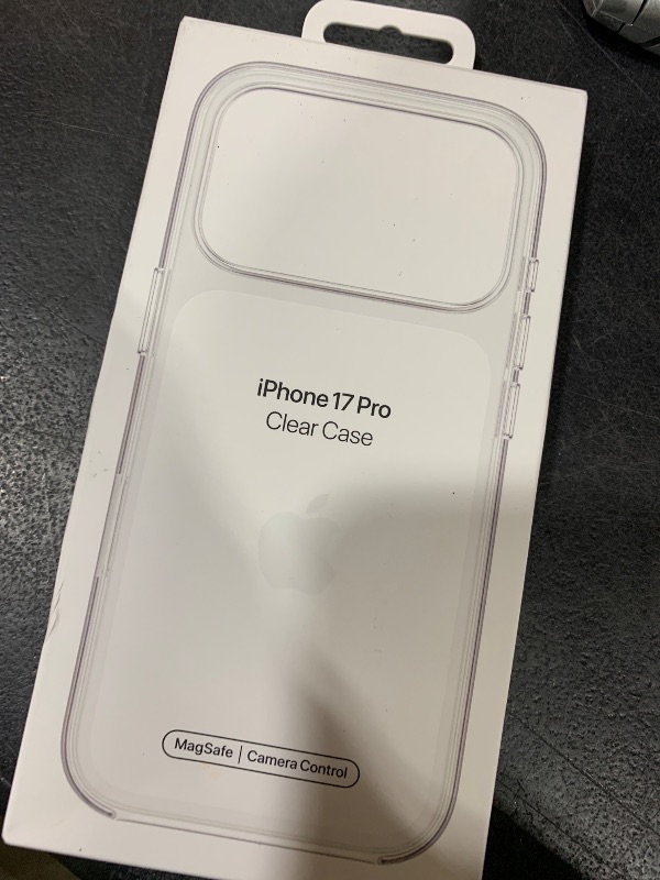 Photo 1 of Apple iPhone 17 Pro Clear Case with MagSafe MagSafe and Camera Control: Lightweight Phone Case, Wireless Charging Compatible, Smooth Glossy Finish