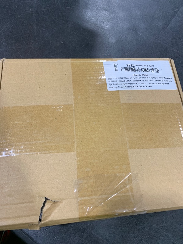 Photo 1 of DICHEN DMA 4K Fuser Combiner Display Overlay Adapter,1K360HZ/2K240HZ/3K165HZ/4K120HZ HD Multimedia Interface Synthesizer,DisplayPort v1.4,Lossless Transmission,Supply for Gaming Conferencing,Bank Data Centers