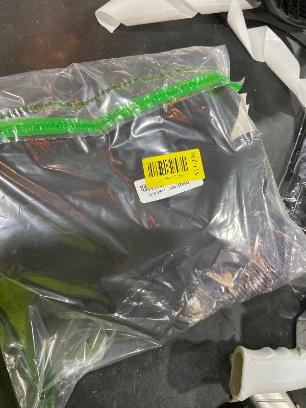 Photo 1 of RoseSeek Men's Elastic Double Waist Patchwork Sweatpants Wide Leg Baggy Track Pants Vintage Streetwear Black Medium