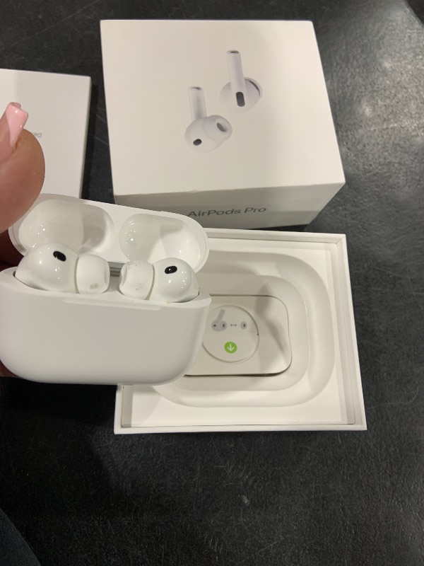 Photo 1 of Apple AirPods Pro 3 Wireless Earbuds, Active Noise Cancellation, Live Translation, Heart Rate Sensing, Hearing Aid Feature, Bluetooth Headphones, Spatial Audio, High-Fidelity Sound, USB-C Charging