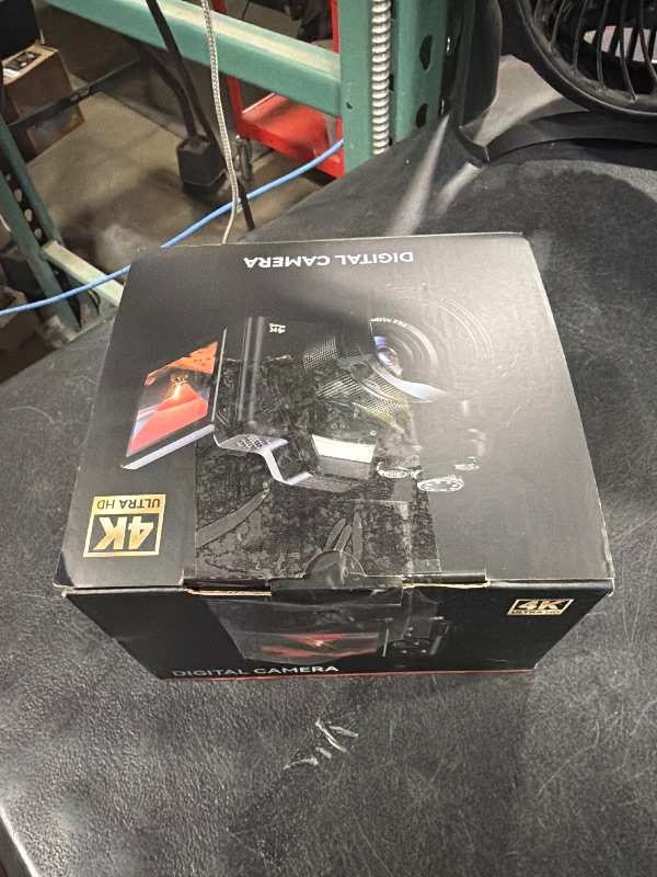 Photo 1 of 4K Digital Camera for Photography, Autofocus 56MP Vlogging Camera for YouTube/Content Creators/Travel, 16X Zoom Video Camera with 3" 180°Flip Screen & Lens Hood, Gift Ideas for Teens & Beginners