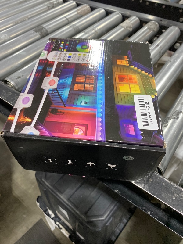 Photo 1 of 150FT Permanent Outdoor Lights for House, 24V RGB+IC Smart Outside Lights with 221 Modes, App & Remote Control, IP68 Waterproof, Year-Round Roof & Eaves Lighting for Christmas, Holidays (150FT)