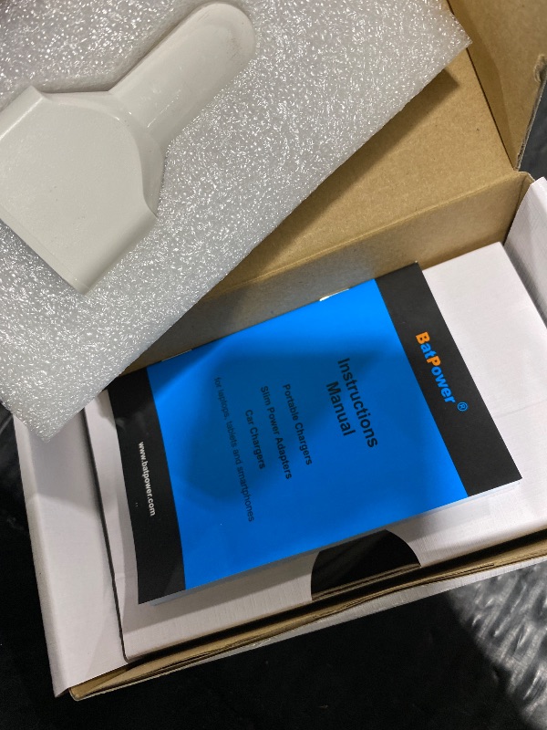 Photo 1 of BatPower CPD2 High Power Delivery 120W USB-C Laptop Car Charger Compatible with New MacBook Pro Air USB C Laptop HP Dell Razer Surface Vehicle Charger DC 12v-24v auto Power Supply with Dual USB QC3.0