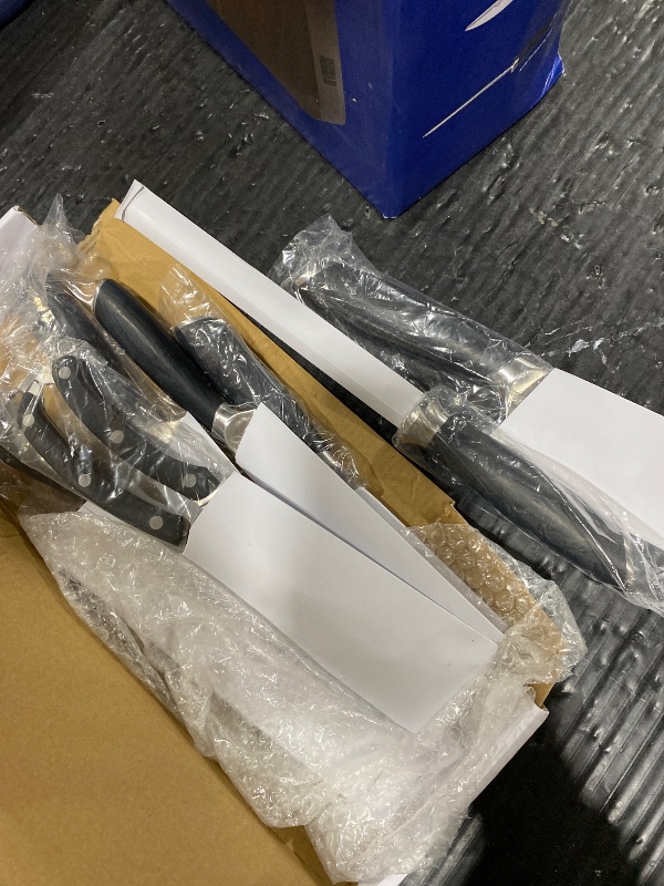 Photo 1 of HOSHANHO 8 Pieces Knife Set with Magnetic Block, Ultra Sharp Powder Steel Knife Block Set, Professional Chef Knife Sets with Ergonomic Handle & Knife Sharpener