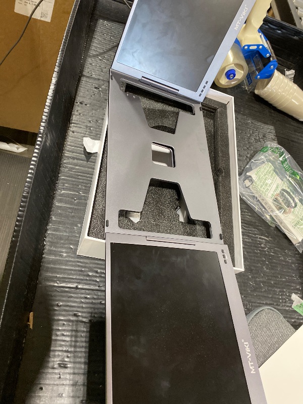 Photo 1 of MT-VIKI 15.6 inch Laptop Screen Extender, Potable Screen for Laptop Only One USB-C Cable Connection, Compatiable with Win/Mac (M1,M2, M3), FHD 1080P, 360° Rotation