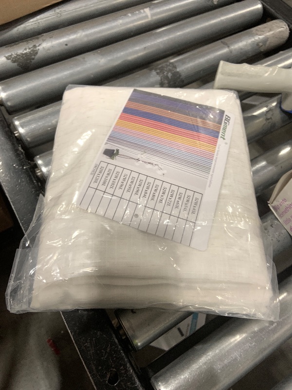 Photo 1 of BGment Linen Semi Sheer Curtains 84 Inches Long 2 Panels Set for Living Room - Ivory Light Filtering Drapes with Rod Pocket Textured Lightweight Window Treatments for Bedroom, 52 X 84 Inch