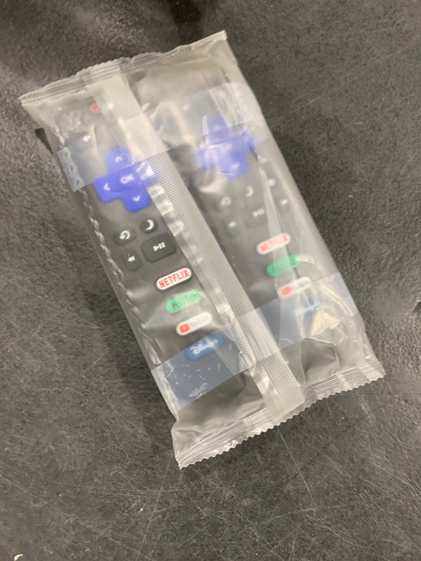 Photo 1 of (Pack of 2) Replacement Remote Control Only for Roku TV, Compatible for TCL Roku/Hisense Roku/Onn Roku/Sharp Roku/Element Roku/Westinghouse Roku/Philips Roku Smart TVs (Not for Roku Stick and Box)