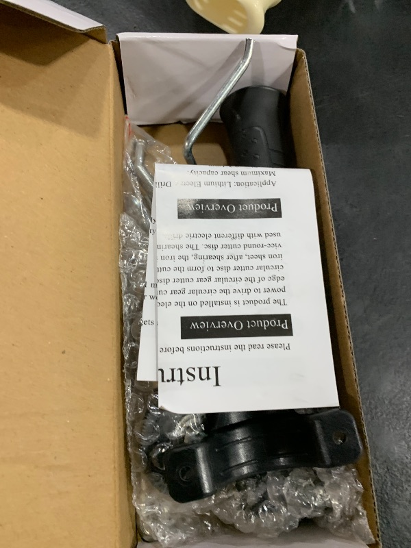 Photo 1 of Electric Drill refitting plate shears