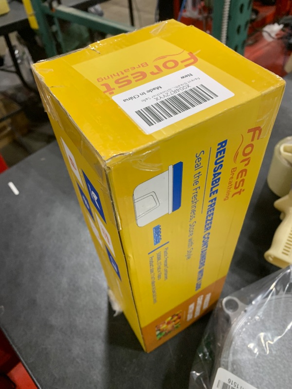 Photo 1 of 10 Pack 17oz Reusable Freezer Storage Containers with Twist Top Lids Airtight, Clear Plastic Food Storage Meal Prep Containers for Leftover Lunch Fruit Salad Oats, Small Soup Container Microwave Safe