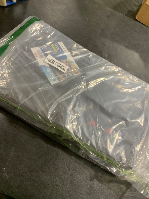 Photo 1 of ALLAY Trunk Organizer for Car with Lid – Foldable SUV Trunk Organizer – Multi-Compartment Car Box and Storage – 800D Oxford Truck Bed Shelf with Securing Straps, Non-Slip Bottom 65L