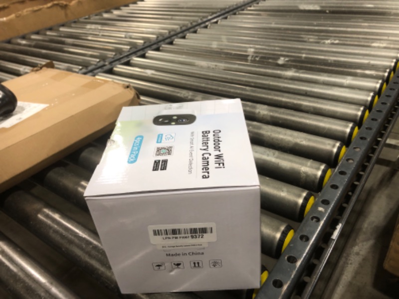 Photo 1 of Techage Security Cameras Wireless Outdoor, 2K Battery Powered WiFi Cameras for Home Security with AI Motion Detection, Color Night Vision, 2-Way Talk, IP66 Waterproof, Cloud/SD Storage 4 Pack