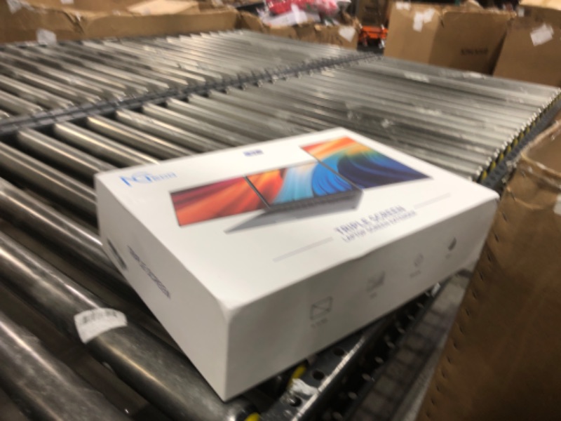 Photo 1 of NGTeco 16" Laptop Triple Screen Extender, 1200P IPS Portable Monitor for Laptops 13-17", with Type-C/HDMI/USB-A, Plug & Play, Compatible with Windows/Mac/Chrome OS