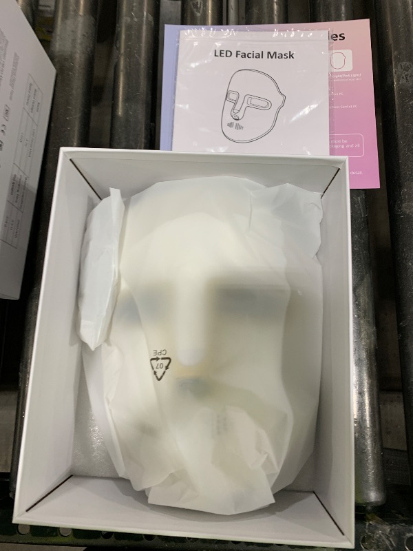 Photo 1 of Red Light Therapy for Face Mask – LED Face Mask Light Therapy with Red Blue LED and Infrared Light, Anti-Aging, Blemish Repair Treatment