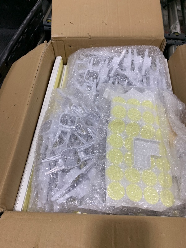 Photo 1 of 100FT Light Track System for Govee Permanent Outdoor Lights Pro (H706A), Permanent Halloween/Christmas Light Track, DIY Paintable PVC Track