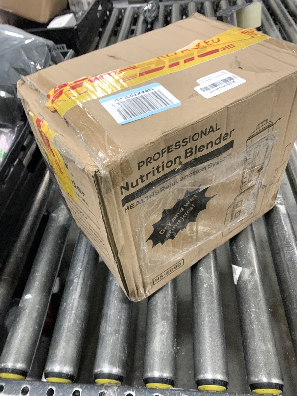 Photo 1 of Blender, 68Oz. Countertop Blenders with 20Oz. Grinder, 28000 RPM Kitchen Blender for Smoothies, Ice Crushing, Frozen Fruits, Self-Cleaning, Speed Adjustable, Black