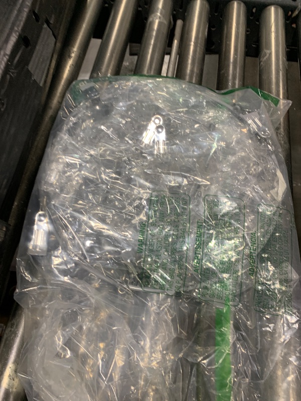 Photo 1 of Funamily Stainless Steel Laundry Drying Rack Clothing Sock Drip Clothes Drying Hanger with 24 Clips, Swivel Windproof Hook Round Heavy Duty Underwear Hanger for Indoor Outdoor Wet and Dry (Grey)