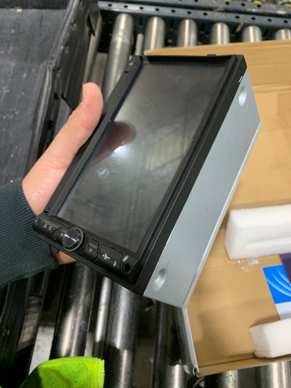 Photo 1 of 10inch 2+32GB IPS Full Touch Screen Android Car Radio Audio Video Stereo Player for Double Din Raido Model with CarPlay Android Auto WiFi BT MirrorLink Split Screen PIP GPS Navigation