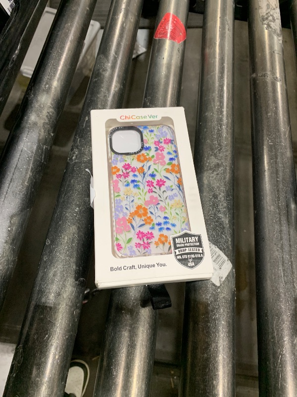 Photo 1 of ChiCaseVer for iPhone 13 Case, Vibrant Garden Floral Pattern, Military-Grade Drop Protection, Aesthetic Slim TPU Protective Cover with Camera Protection for Women & Girls