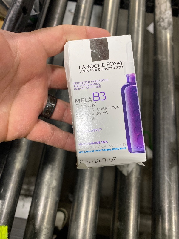 Photo 1 of La Roche-Posay Mela B3 Serum, Dark Spot Corrector With Anti-Aging Melasyl + 10% Niacinamide, Discoloration Correcting Face Serum for Sun Spots, Age Spots & Post-Acne Marks, Lightweight Texture