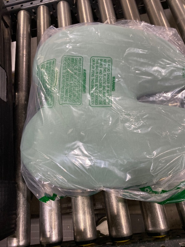 Photo 1 of C CUSHION LAB Extra Dense Lumbar Pillow - Patented Ergonomic Multi-Region Firm Back Support for Lower Back Pain Relief - Lumbar Support Cushion with Strap for Office Chair, Car, Sofa - Wellness Green