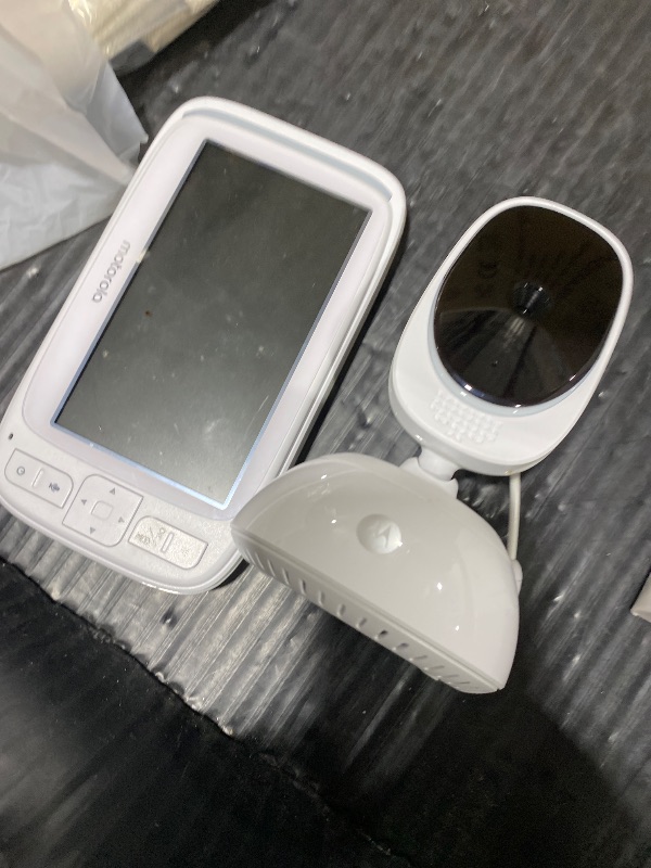 Photo 1 of Motorola Nursery WiFi Video Baby Monitor with Camera and Audio, 5" Screen, HD Camera, Remote Pan-Tilt-Zoom, Smartphone App Access, 2-Way Talk, Night Vision, Temperature and Motion Alerts - VM85