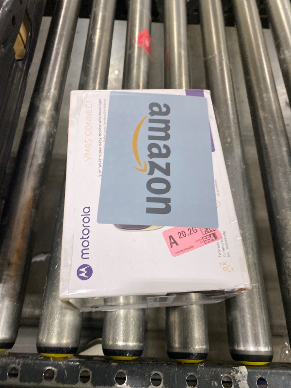 Photo 1 of Motorola Nursery WiFi Video Baby Monitor with Camera and Audio, 5" Screen, HD Camera, Remote Pan-Tilt-Zoom, Smartphone App Access, 2-Way Talk, Night Vision, Temperature and Motion Alerts - VM85