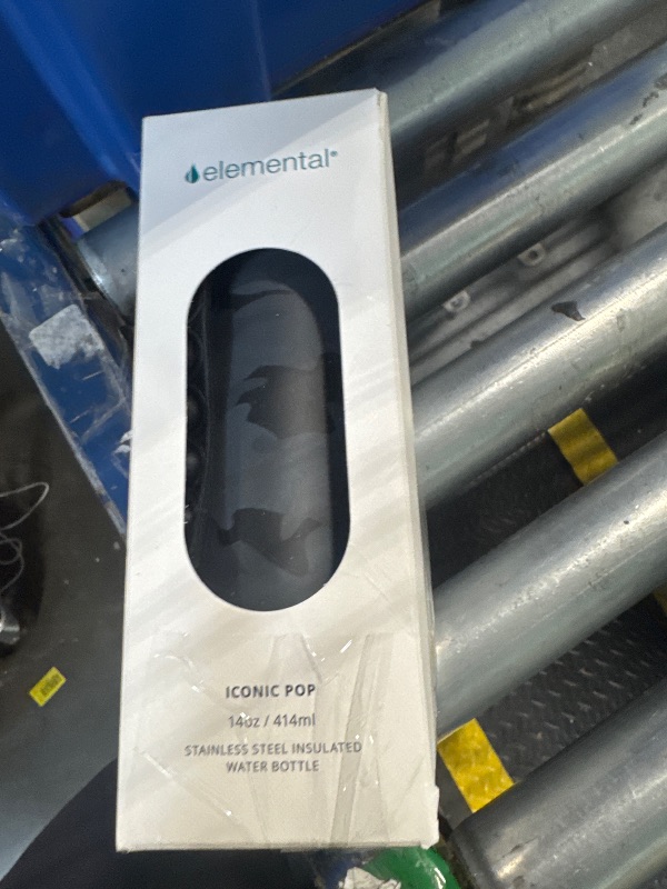 Photo 1 of .ELEMENTAL ICONIC POP, STAINLESS STEEL INSULATED WATER BOTTLE 14 OZ