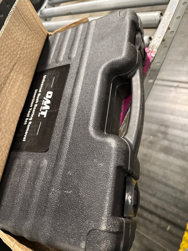 Photo 1 of ** UNCLEAN**Orion Motor Tech Bushing Press Kit, 27pc Pull and Press Sleeve Kit for LCV HGV Engine Cars Vehicles with 22 Press Sleeves, Seal Bearing Bushing Removal Tool Kit with 5 Pulling Spindles with Nuts Case