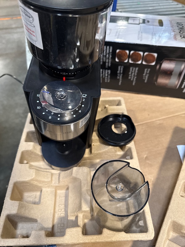 Photo 1 of ** UNKNOWN FUNCTIONALITY **Burr Coffee Grinder,25 Grind Settings,Premium Black