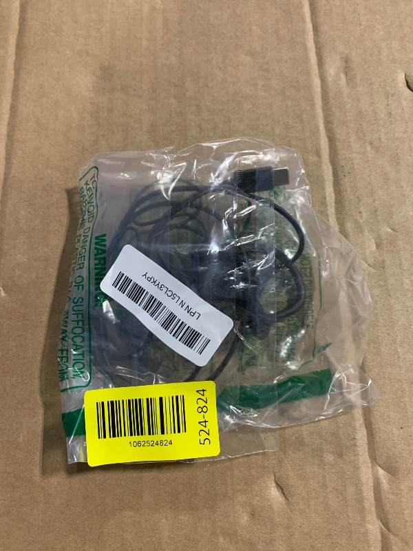 Photo 1 of ** MISSING PARTS**USB C Headphones Wired Earbuds for Apple/Android with Anti Drop Over Ear Earhook Gym Sport Running Type C Earphone for iPhone 17 Air 16 15 16e for Samsung/Galaxy S25 S24 S23 for Google/Pixel 10 Black