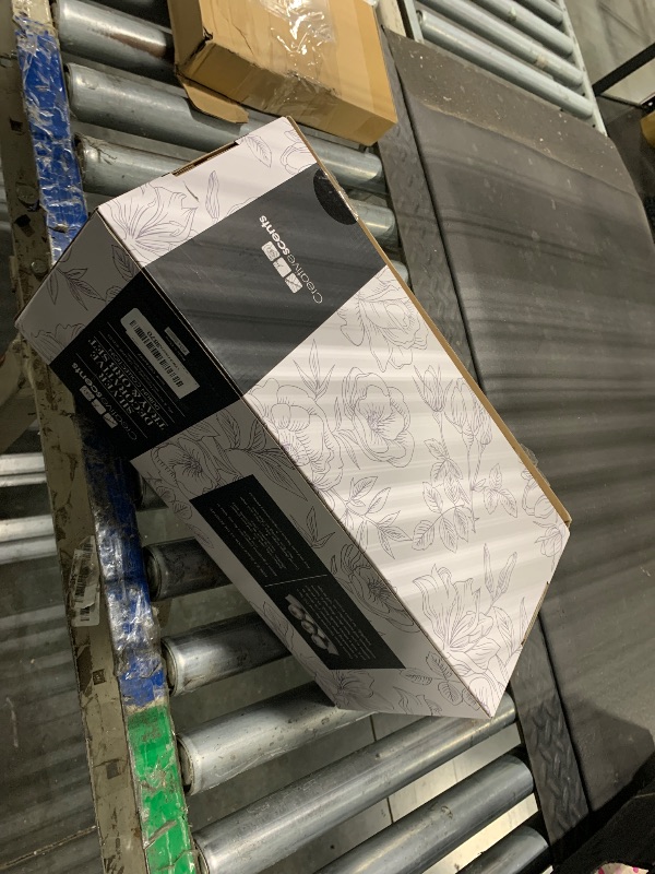 Photo 1 of ***MISSING ONE ORBS BALLS***Creative Scents Dublin Silver Decorative Tray and Orbs Balls Set - Centerpiece Bowl with Balls for Dining room Table, Rustic Coffee Table Decor for Living Room Decor, Gift Boxed