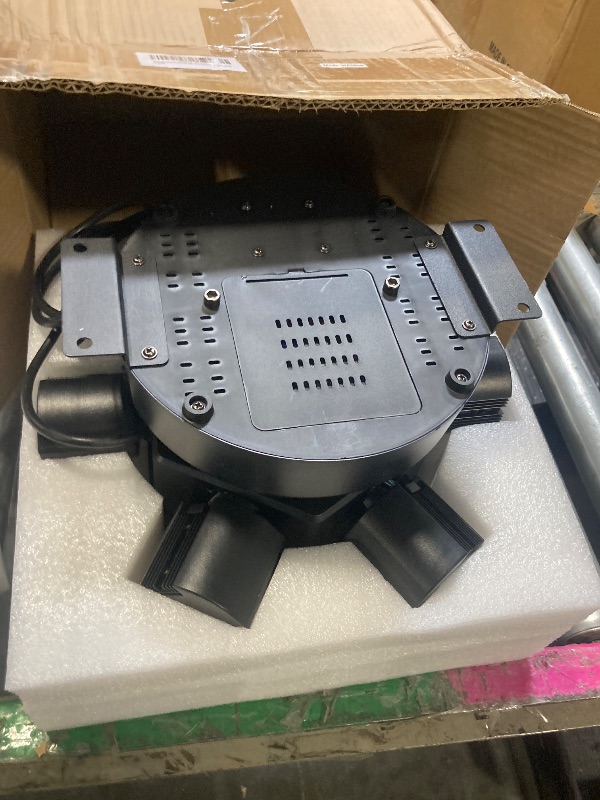 Photo 1 of ?2026 Upgrade? Spolehli 150W RGBW Moving Head DJ Light, 6 Arms Beam & Bee-Eye LED Stage Light with Mixed Effects, Sound Activated DMX 512 Control for Disco Club Wedding Party