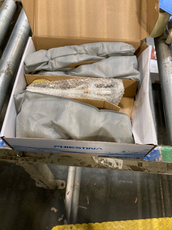 Photo 1 of ***SIMILAR ITEM***
Phiestina Brushed Nickel 4 Inch 2 Handle Centerset Lead-Free Bathroom Sink Faucet, with Copper Pop Up Drain and Water Supply Lines,BF015-1-BN