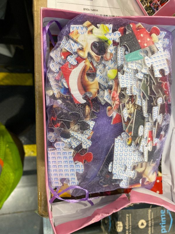 Photo 1 of 100 Piece Puzzles Multicolor Fun Dogs, Large Piece Jigsaw Puzzle for Kids Ages 4-6 6-8 8-10, Puppy Theme Puzzles for Teens Seniors Adults, Collection Gift Home Art Decor Toys Gifts for Girls Boys