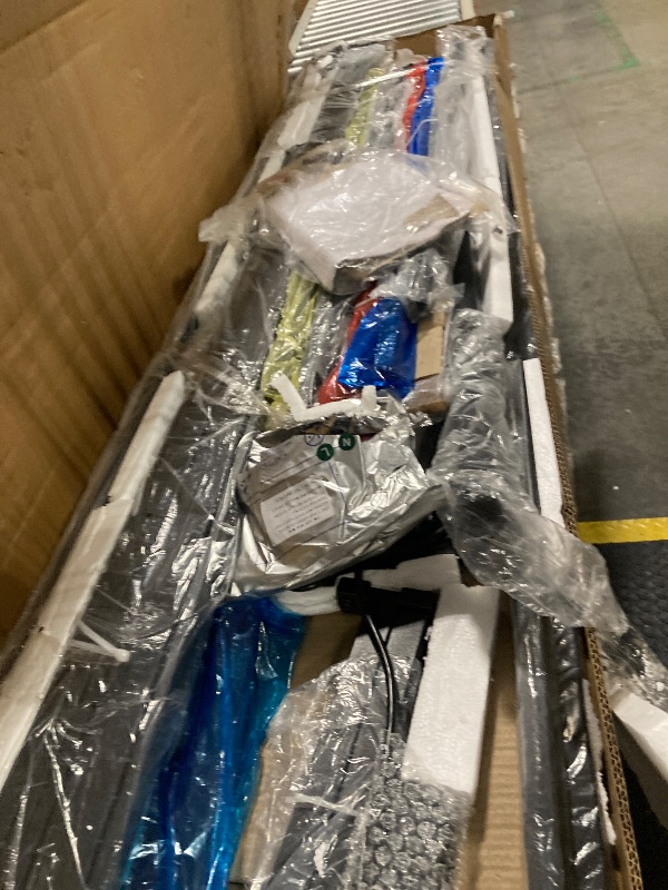 Photo 1 of ****SIMILAR***

MUTICOR King Size Velvet Lift Up Storgae Bed, Horizontal Channel Headboard with Wingback, No Box Spring Needed, Hydraulic Storage, Noises Free, White