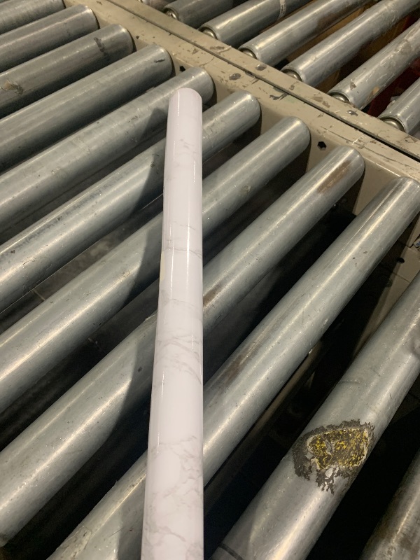 Photo 1 of **USED** practicalWs Marble Contact Paper Peel and Stick, 15.7inch×118.1inch White Gray Marble Wallpaper for Countertops Waterproof, Self Adhesive Removable Wall Paper for Kitchen Backsplash Cabinet