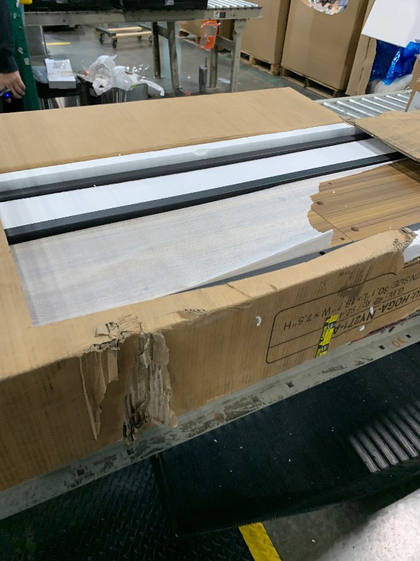 Photo 1 of **PARTIAL SET/check clerk comments**Tribesigns 85.8-Inch L-Shaped Executive Office Desk with File Drawers & Storage Cabinet, Professional Corner Computer Desk Extra Large Business Workstation with Adjustable Shelves (White&Walnut)