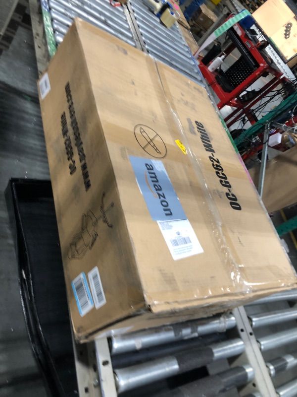 Photo 1 of ***ONLY BACK REST IN BOX, SELLING FOR PARTS, FINAL SALE***BestOffice High-Back Gaming Chair PC Office Chair Computer Racing Chair PU Desk Task Chair Ergonomic Executive Swivel Rolling Chair with Lumbar Support for Back Pain Women, Men,White***ONLY BACK RE