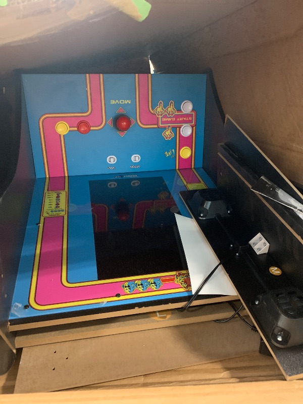 Photo 1 of ***HAS BEEN USED&***Arcade1Up Ms. Pac-Man Classic SE Arcade Machine