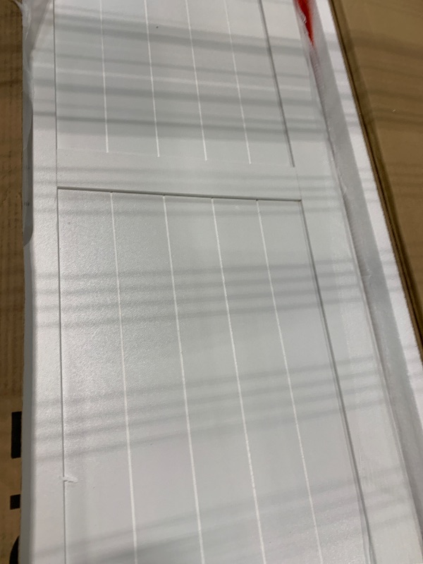 Photo 1 of *****MISING NAILS !!FINAL SALE*****VASAGLE Storage Chest, Storage Bench with 2 Safety Hinges, Farmhouse Style, 15.7 x 47.2 x 18.1 Inches, for Entryway, Bedroom, Living Room, Cloud White ULSB065W01