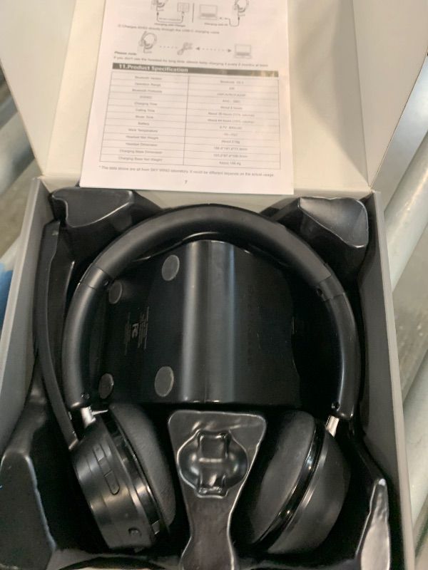 Photo 1 of (Upgraded Version) Wireless Headset, Bluetooth Headset with Noise Cancelling Microphone, Best Headphones with Mic Mute & USB Dongle for PC/Computer/Laptop/Cell Phones/Remote Work/Call Center000000000000000000000000000000000000000000000000