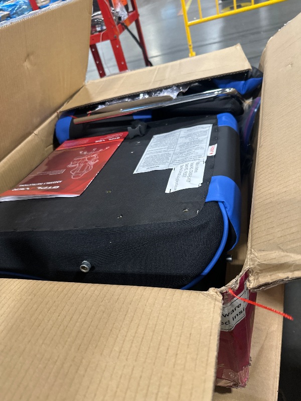 Photo 1 of ***BLUE***GTPLAYER Gaming Chair, Computer Chair with Footrest and Lumbar Support, Height Adjustable Game Chair with 360°-Swivel Seat and Headrest and for Office or Gaming