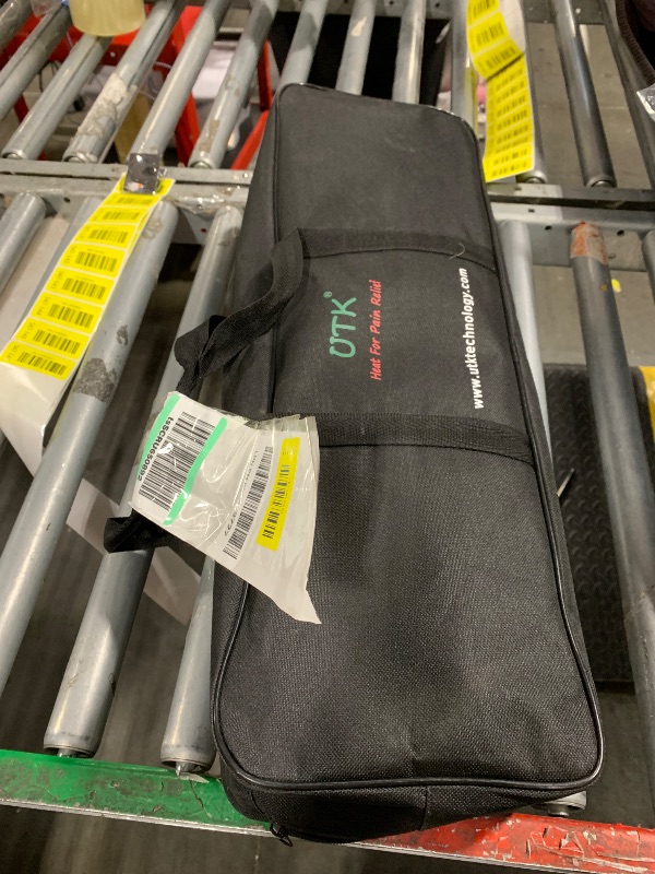 Photo 1 of *** DAMAGE** FINAL SALE NO RETURN***UTK Far Infrared Heating Pad for Back, 5X Pain Relief for Waist, Abdomen, Thigh, Hip, Hot to 159?, FSA-HSA Eligible, Natural Jade & Tourmaline, Auto Shut Off, 21" x 31'' Large Size, Gift for Women Men