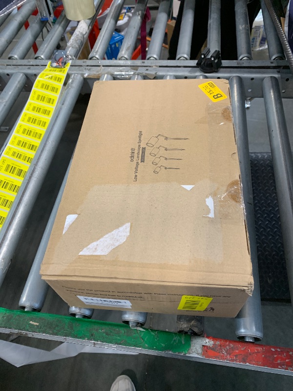 Photo 1 of **MISSING PARTS/check clerk comments**
EDISHINE Smart Landscape Spotlights, 300LM RGBW Color Changing Landscpae Lighting, APP Control Alexa & Google Home, IP67 Waterproof Outdoor Spot Lights for Yard Garden, 50FT