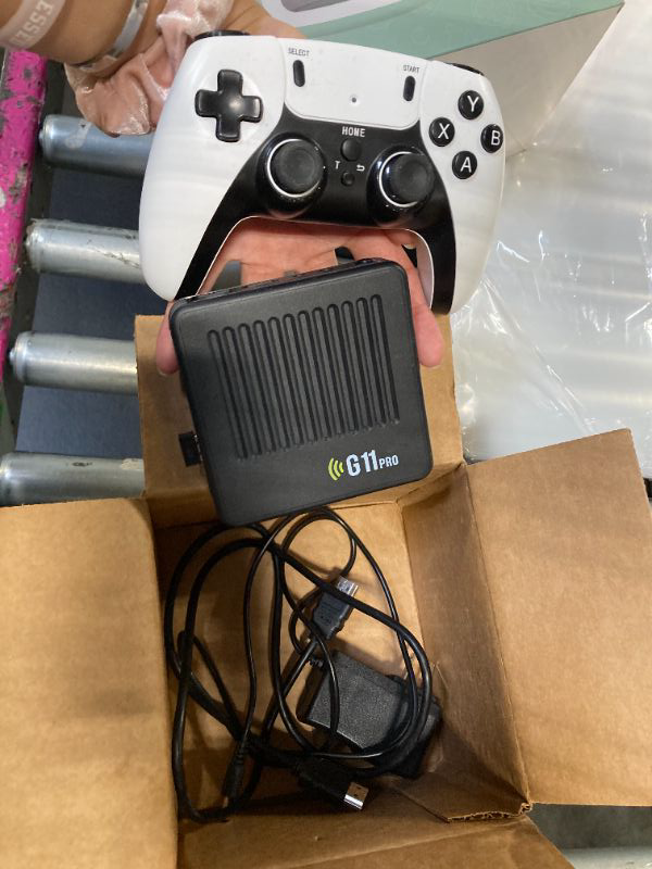 Photo 1 of ***MISSING CONTROL*** All8bit G11 Pro Game Box, Classic Video Games with HDMI, Built-in 60 Emulators, 100000+ Games - Plug & Play TV Retro Gaming Console with Upgrade Dual 2.4G Wireless Controllers (256G)