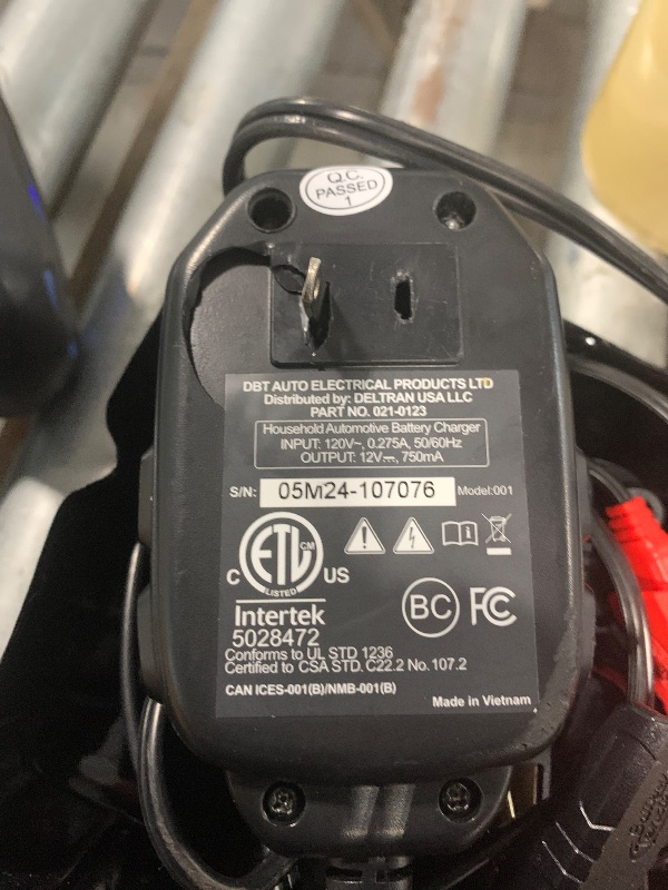 Photo 1 of ***BROKEN CONENECTOR / FINALE SALE / NO RETURNS / NO REFUNDS*** Battery Tender Junior 12V, 750mA Charger and Maintainer: Automatic 12V Powersports for Motorcycle, ATVs, and More - Smarter Than a Trickle Charger - 021-0123