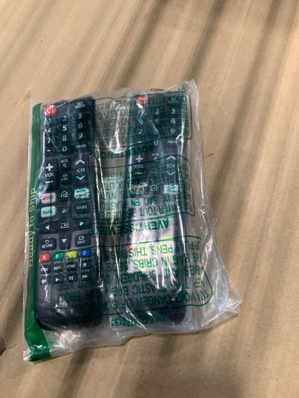 Photo 1 of ?Pack of 2? New Universal Remote for All Samsung TV Remote, Replacement Compatible for All Samsung Smart TV, LED, LCD, HDTV, 3D, Series TV