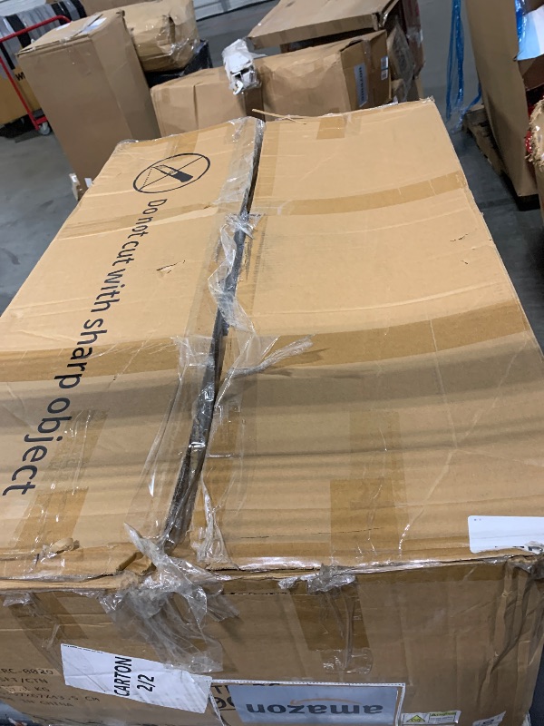 Photo 1 of **MISSING CHAIR** YITAHOME Oversized Rocking Papasan Chair Set of 2, Comfy Indoor and Outdoor Lounge Chair with Thick Cushion for Bedroom, Living Room, Patio, Porch, Garden, Deck, Lawn (Beige)