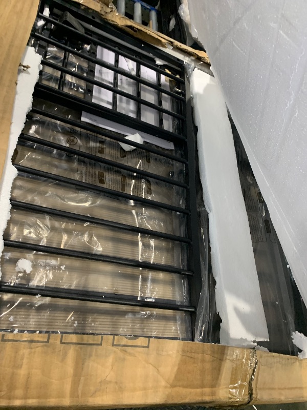 Photo 1 of **MINOR DAMAGE/check clerk comments**
Rovibek 78 Double Dog Crate Furniture for 2 Large Dogs Indoor, Wooden Furniture Dog Crates with Dog Bowl, Dog Kennel Furniture TV Stand Large Breed Brown